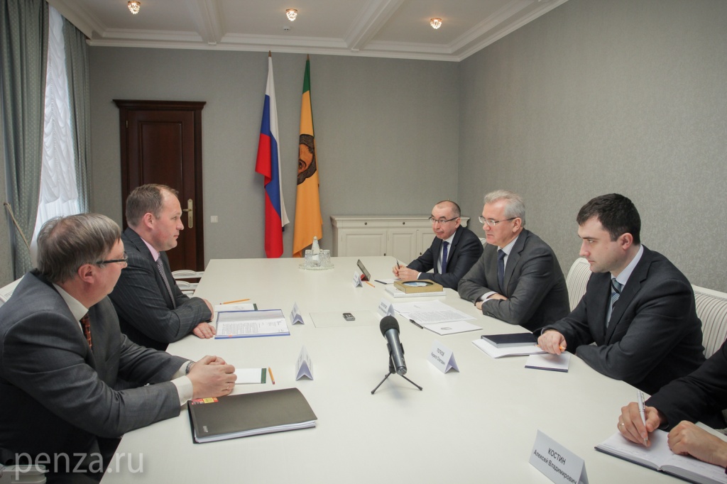 Встреча с губернатором и членами правительства региона