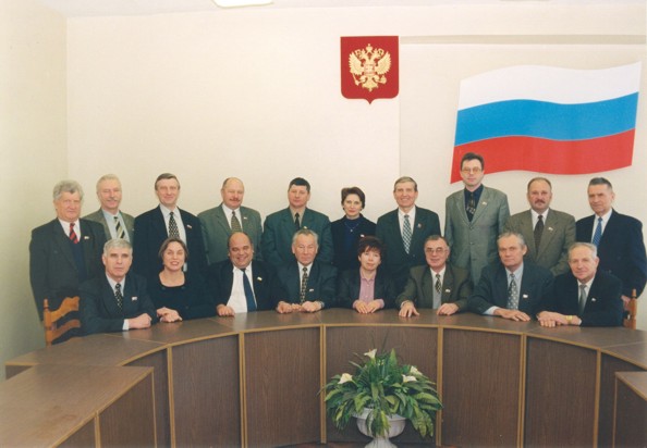 Гордума II созыва. Андрей Бабченков (третий справа)